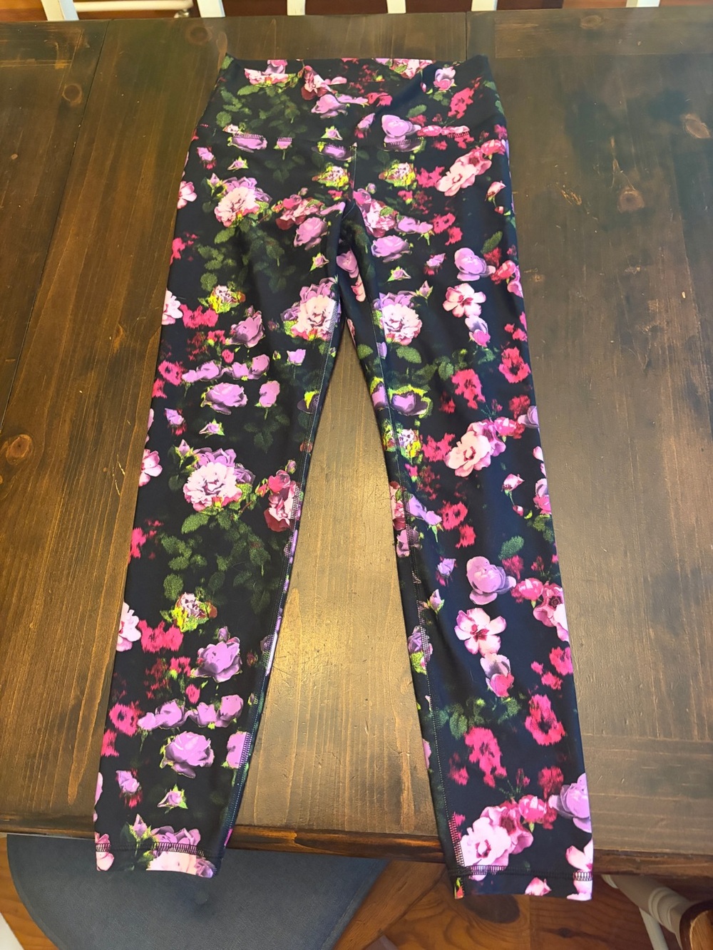Women’s Old Navy Powersoft High Rise Floral Print Leggings - No Pockets